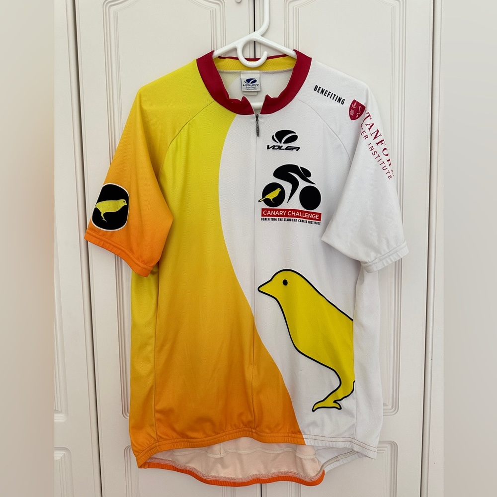 Voler Canary Challenge 2012 Cycling Jersey Stanford Yellow sz: 2XL